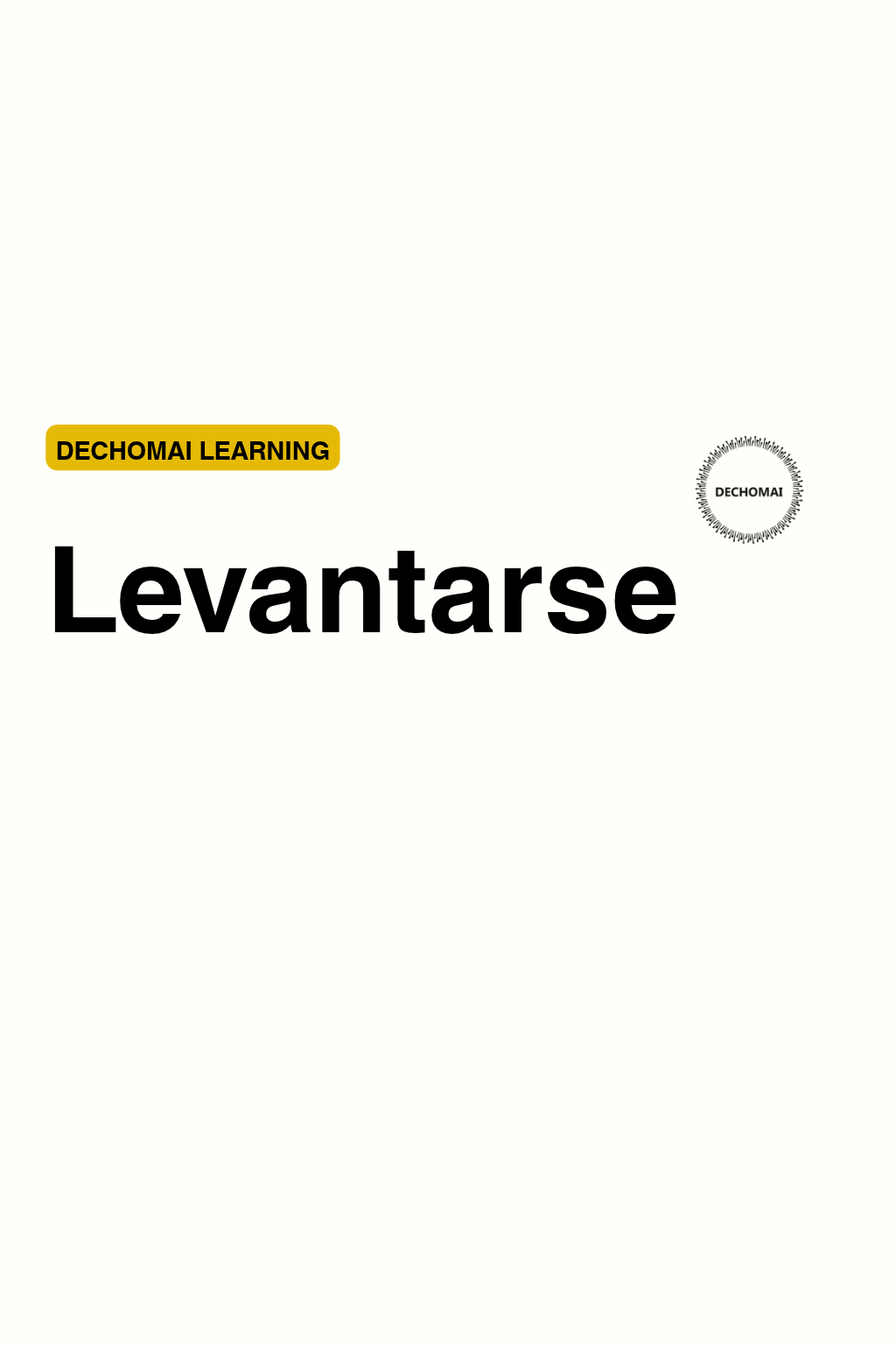 Levantarse - Business Ideation Programme
